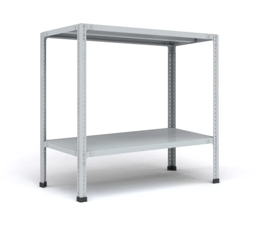 Стеллаж металлический Титан МС-500 1000x1000x300/2