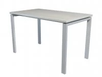 Стол офисный NT 120x70 белое дерево/серый