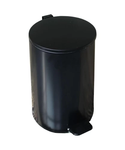 Урна с педалью 20 л (чёрная)